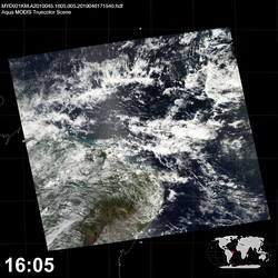 Level 1B Image at: 1605 UTC