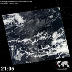 Level 1B Image at: 2105 UTC