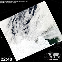 Level 1B Image at: 2240 UTC