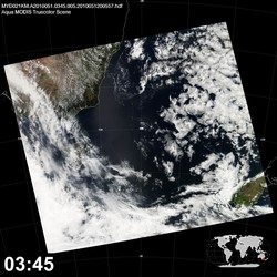 Level 1B Image at: 0345 UTC