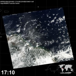 Level 1B Image at: 1710 UTC