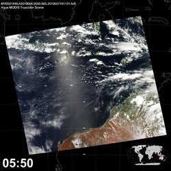 Level 1B Image at: 0550 UTC