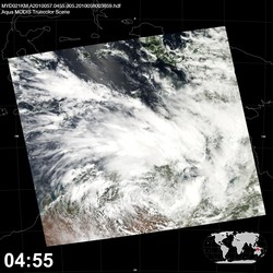 Level 1B Image at: 0455 UTC