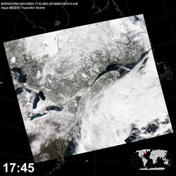 Level 1B Image at: 1745 UTC