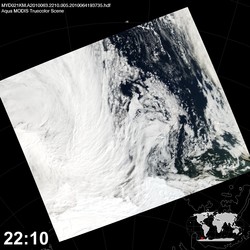 Level 1B Image at: 2210 UTC