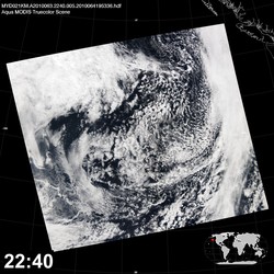 Level 1B Image at: 2240 UTC