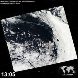 Level 1B Image at: 1305 UTC