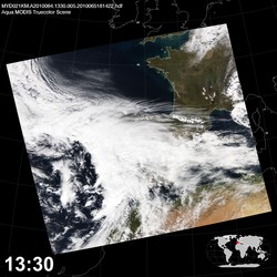 Level 1B Image at: 1330 UTC