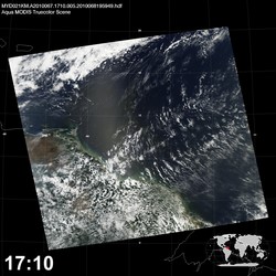 Level 1B Image at: 1710 UTC