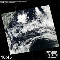 Level 1B Image at: 1645 UTC