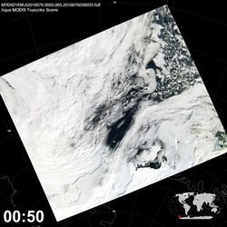 Level 1B Image at: 0050 UTC