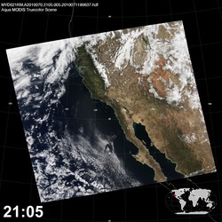 Level 1B Image at: 2105 UTC