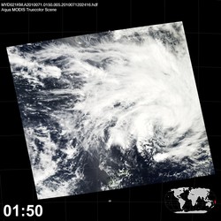 Level 1B Image at: 0150 UTC