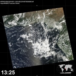 Level 1B Image at: 1325 UTC