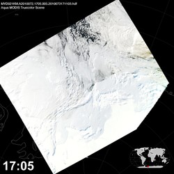 Level 1B Image at: 1705 UTC