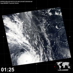 Level 1B Image at: 0125 UTC