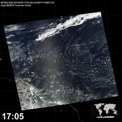 Level 1B Image at: 1705 UTC