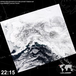 Level 1B Image at: 2215 UTC