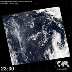 Level 1B Image at: 2330 UTC