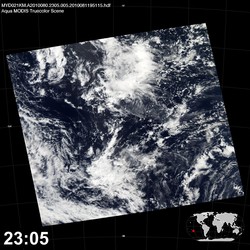 Level 1B Image at: 2305 UTC