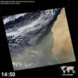 Level 1B Image at: 1450 UTC