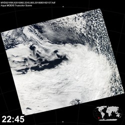 Level 1B Image at: 2245 UTC