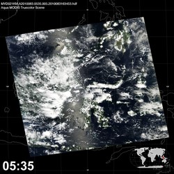 Level 1B Image at: 0535 UTC