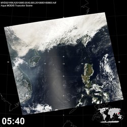 Level 1B Image at: 0540 UTC