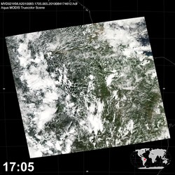 Level 1B Image at: 1705 UTC