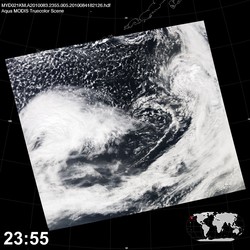 Level 1B Image at: 2355 UTC