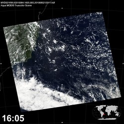 Level 1B Image at: 1605 UTC