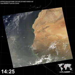 Level 1B Image at: 1425 UTC