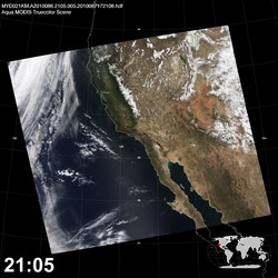 Level 1B Image at: 2105 UTC