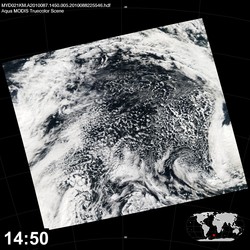 Level 1B Image at: 1450 UTC