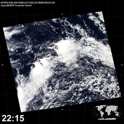 Level 1B Image at: 2215 UTC