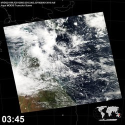 Level 1B Image at: 0345 UTC