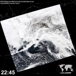 Level 1B Image at: 2245 UTC