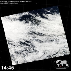 Level 1B Image at: 1445 UTC