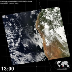 Level 1B Image at: 1300 UTC