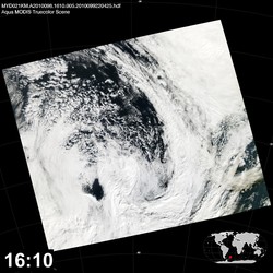 Level 1B Image at: 1610 UTC