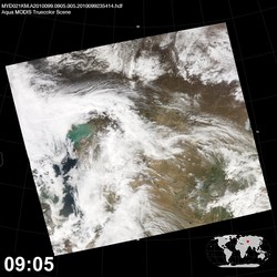 Level 1B Image at: 0905 UTC