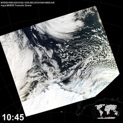 Level 1B Image at: 1045 UTC