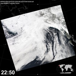 Level 1B Image at: 2250 UTC