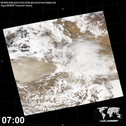 Level 1B Image at: 0700 UTC