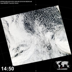 Level 1B Image at: 1450 UTC