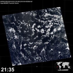 Level 1B Image at: 2135 UTC