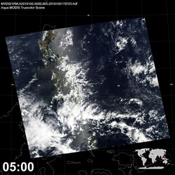 Level 1B Image at: 0500 UTC