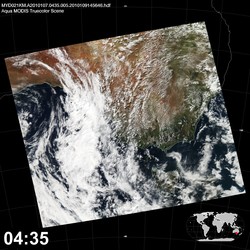 Level 1B Image at: 0435 UTC