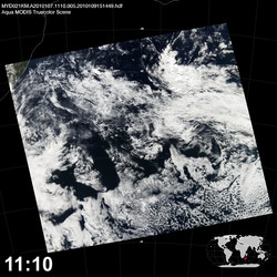 Level 1B Image at: 1110 UTC