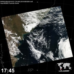 Level 1B Image at: 1745 UTC